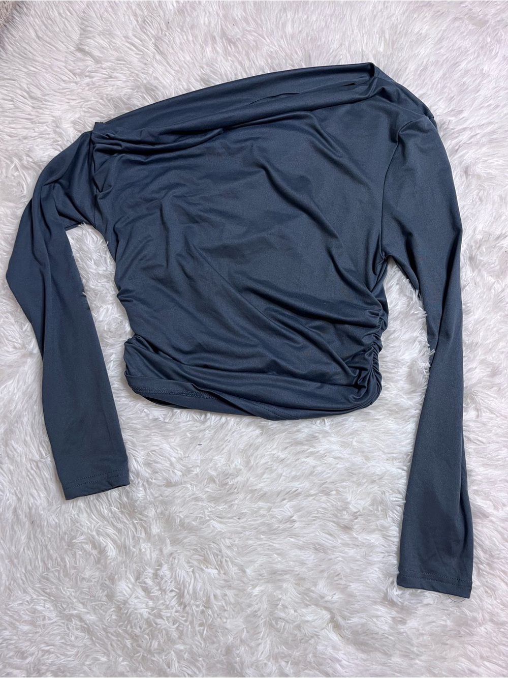 Off The Shoulder Ruched Top